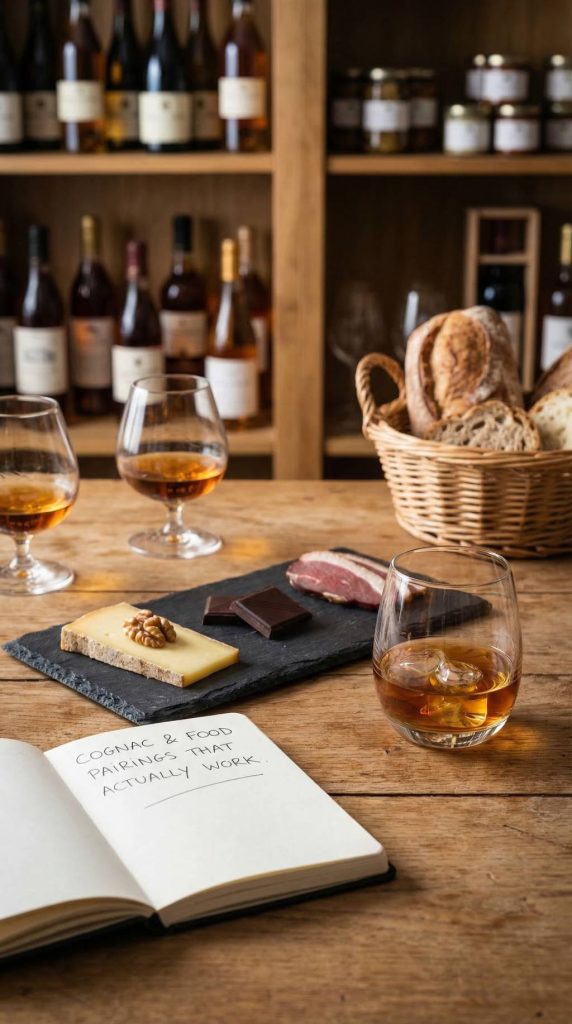 Food pairings with cognac that actually work